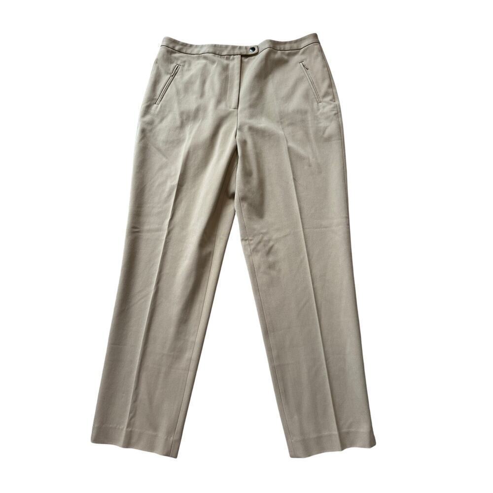 Talbots Woman's Pants Khaki/Tan; Size Women's 16, Stretch, Zippered Pockets